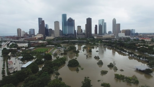 Water damage in Houston